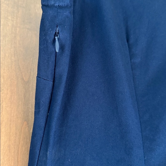 Sail To Sable Color Block Preppy Shift Dress Womens M collared Cotton blue/Green - Picture 6 of 10